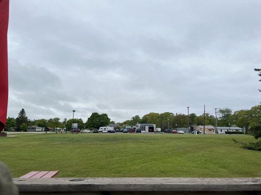 There is a field next to the restaurant. Nice place for a reception or party?