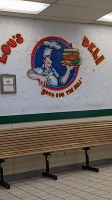 Lou's deli logo