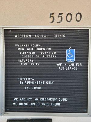 Western Animal Clinic