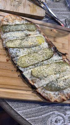 Pickle flatbread