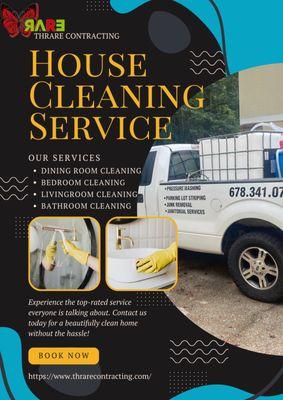 Transform your home with our top-notch house cleaning services!