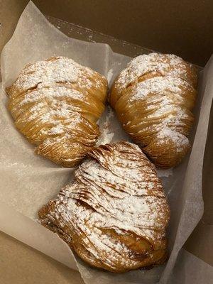 Sfogliatelle- it's huge.