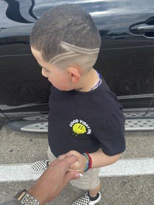 Kids haircut + design!