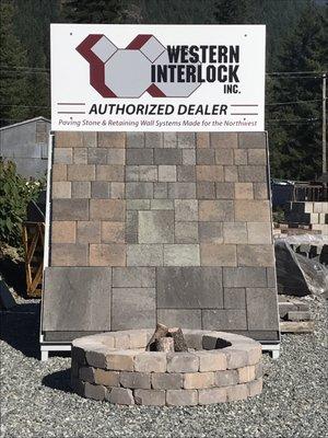 We have several styles of patio and driveway pavers available.