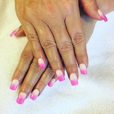 SNS Ombre By T & Q Nails Cornelius