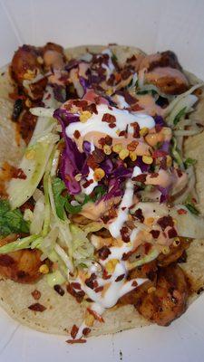 Diabla Shrimp Taco