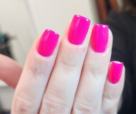 Gel manicure