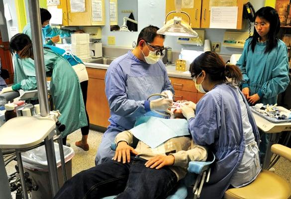 Berkeley Free Clinic is one of the very few places to go for dental care free or far cheaper than you can get it done elsewhere