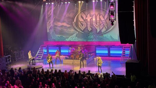 Styx playing at the Tucson music hall