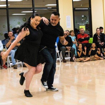 Swing Spotlight - in house dance show.