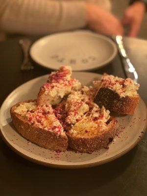 Ricotta and Honey Toast