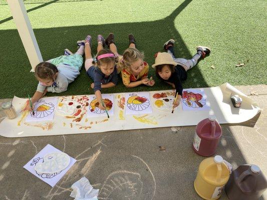 art class outside