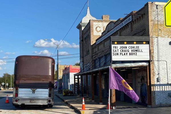 The great tour bus!  How many miles and how many gigs has this thing traveled to?