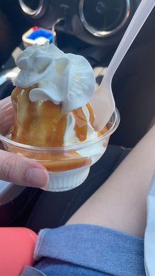 Caramel sundae