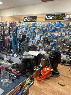 vacuum supplies repair sales