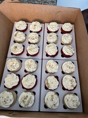 Red Velvet Cupcake Vanilla Cupcakes