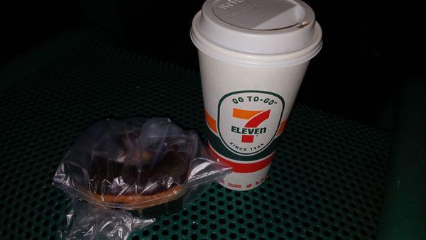 $3 Large Coffee and Ring Donut Combo!!