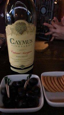 Caymus with sides