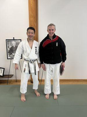 Sensei Fumitoshi Kanazawa, SKIF World Champion.