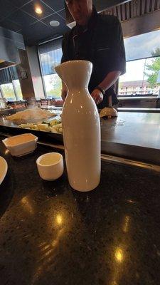 Hot sake