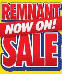 Call today or stop in Remnant on sale now!