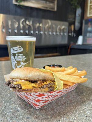 Classic Party Burger & Fries