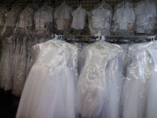 Communion dresses and boys baptism suits