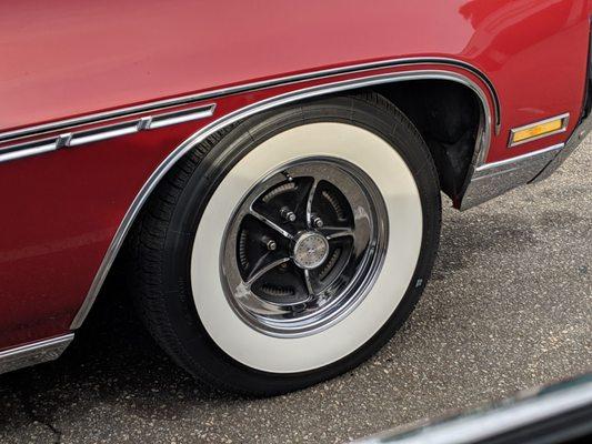 Check out this 1970 Buick Electra 225 that we put white walls on!