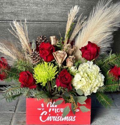 Local Green Valley Florist delivers stunning Holiday and Christmas arrangements crafted with love and care.  Call 707-334-9155