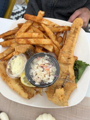 Alaskan pollock fish