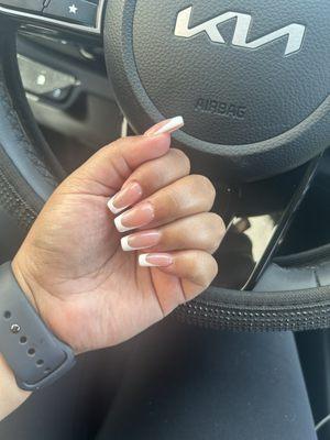 Gel x French tip