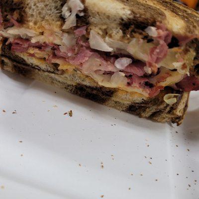 Cross section of reuben