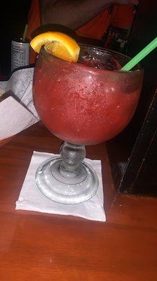 Happy National Margarita Day! (Strawberry on Ice)