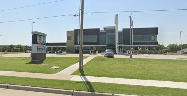 An image of Fort Sill FCU's 1614 NW 67th St, Lawton, OK 73505 branch from the street view.