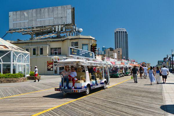 Atlantic City Beach and Boardwalk