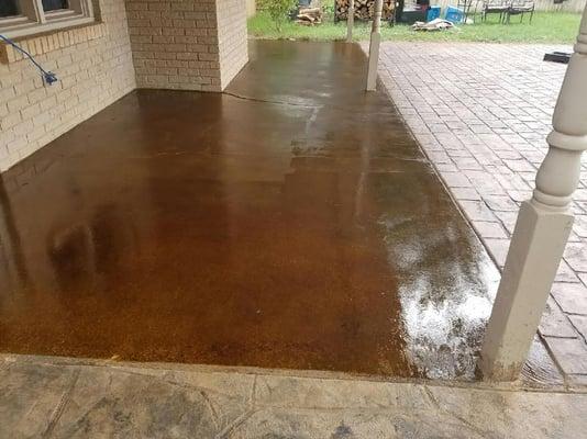 Stained Concrete