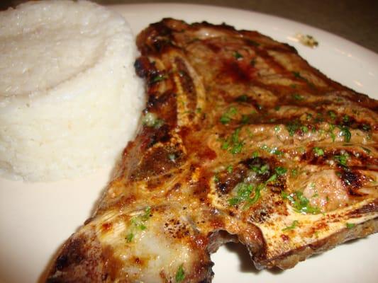 T-Bone steak!