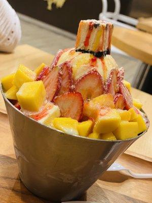 Mango Berry Bing Su