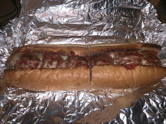 12" meatball sub