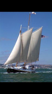 Come out sailing on world famous San Francisco Bay on our historic schooner.