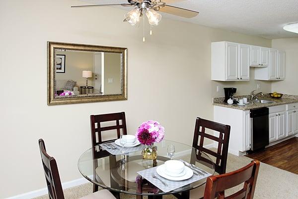 Seacliff Apartments in Pacifica~Dining Room and Kitchen