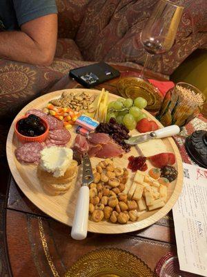 Fall meat and cheese board! Delish!!!