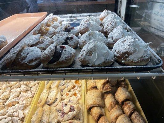 Paczki and other pastries