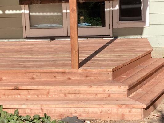 Redwood Deck