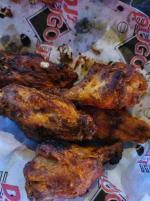 Char-buff wings