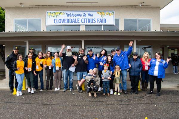 The 2022 Citrus Fair family loves our guests.