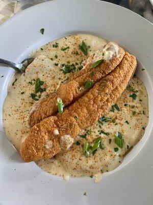 Fish and  Grits