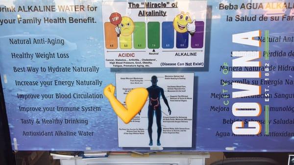 Health benefits of alkaline water!