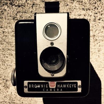 Brownie Hawkeye circa 1960 - uses 120 film