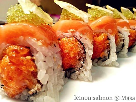 lemon salmon roll